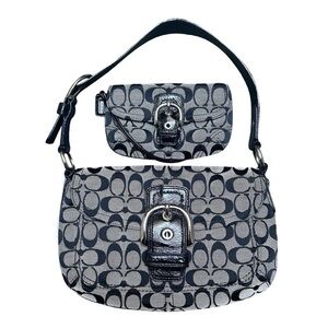 Vintage Coach Soho matching satchel and Coin Purse